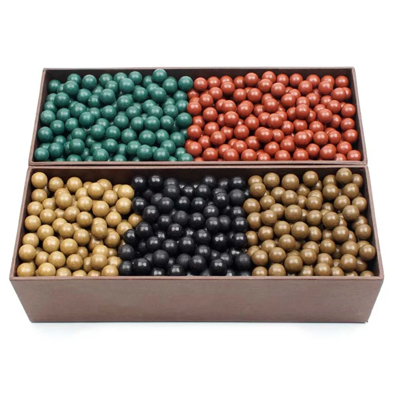 8-10mm Professional Hunting Slingshot Bullets Outdoor Shooting Ammos Adults Mud Balls Darts 5 Colors BB Balls