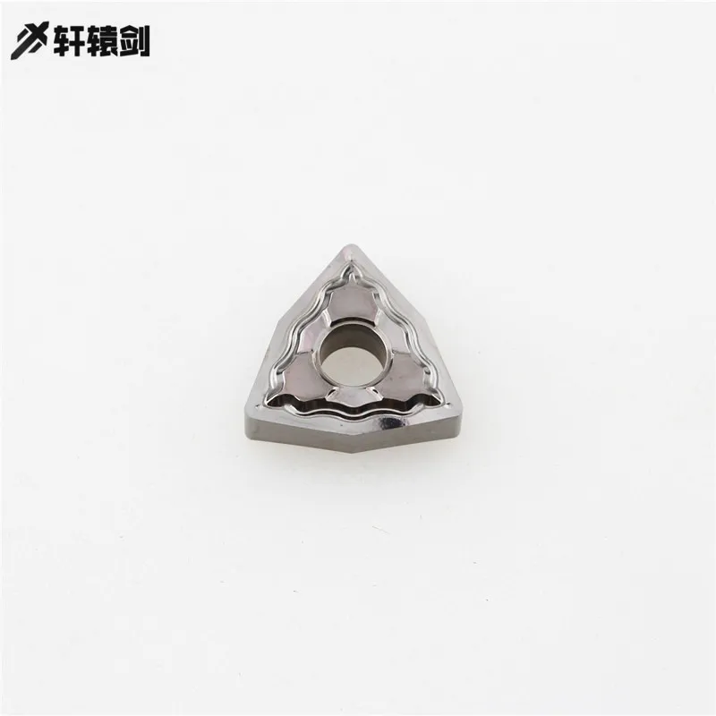 Herramienta de torneado de aluminio, 10 piezas WNMG080402 WNMG080404 WNMG080408 HA K10