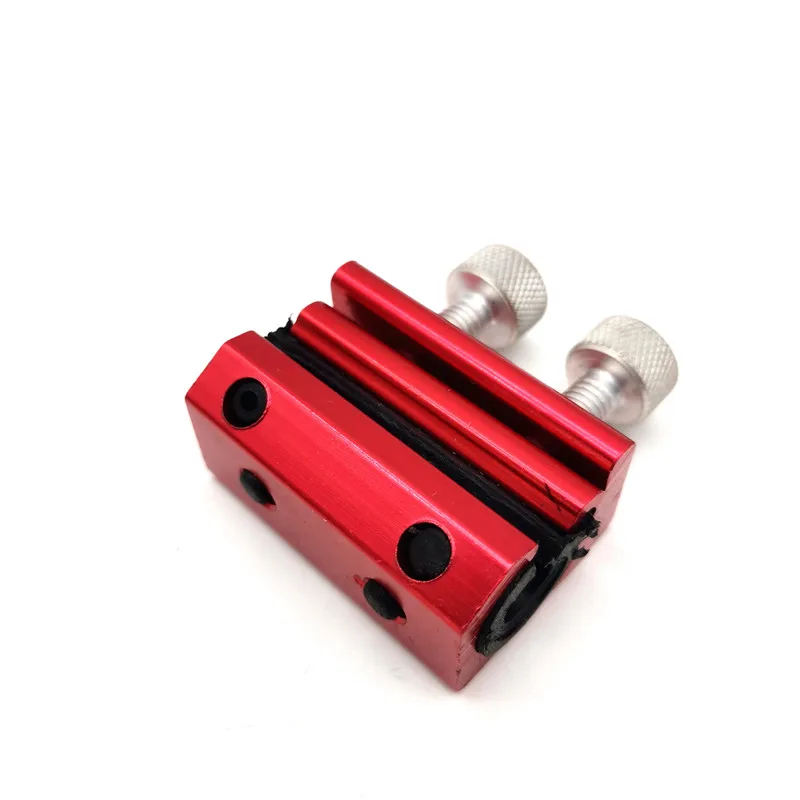 Universal Motorcycle Cable Lubricator Tool Brake & Clutch Luber Oiler 2 bolts CNC Billet Aluminum And Natural