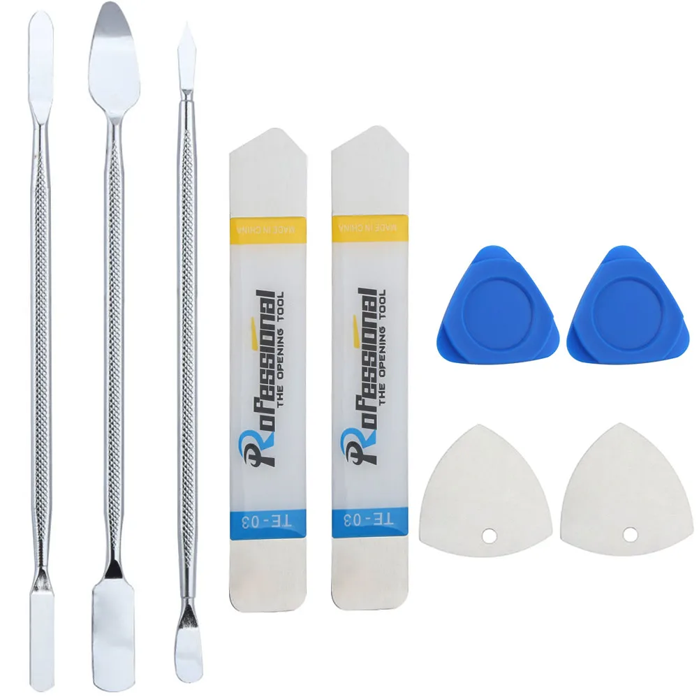 Imagem -02 - Ferramenta de Alavanca Spudger de Metal com Extremidades Duplas com Palhetas de Abertura Fina para Celular Tablet Laptop pc Removedor de Tela Kit de Ferramentas de Reparo