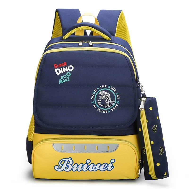 Hot schoolbags fashion nylon primary schoolbags wear-resistant shoulder bag manufacturers custom-made schoolbags