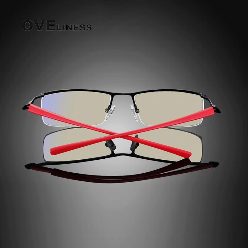 computer glasses frame goggles Anti blue ray clear lens gaming glasses Men Spectacle radiation resistant eyeglasses eyewear 8199