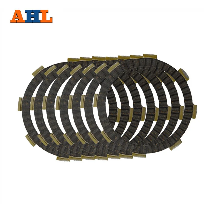 

AHL Motorcycle Clutch Friction Plates Set for HONDA CR125R CR125 R 1981 Clutch Lining #CP-00012