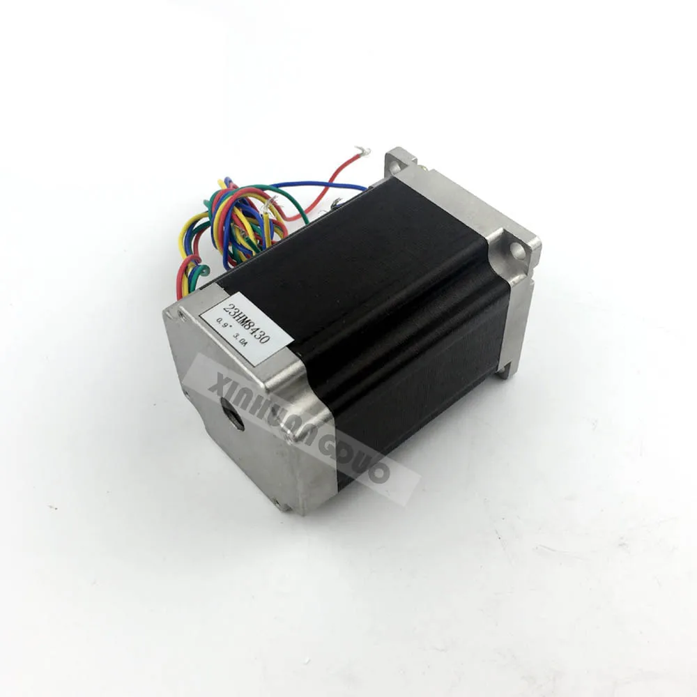 Nema 23 23HM8430  3.0A  0.9 degree Stepper Motor 2 phase 4-Leads 20Kgcm 82mm CNC router 3D Printer free shipping