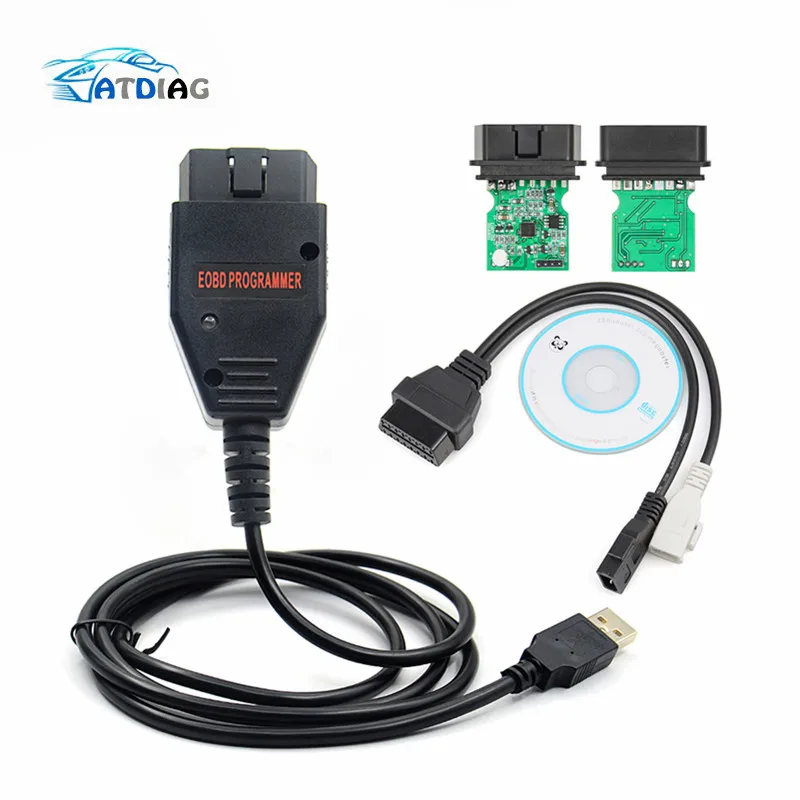 Galletto 1260 FTDI FT232RQ RL EOBD ECU Programmer Read Write Car ECU Flasher Works For Multi-Car OBDII Diagnostic Multi-Language