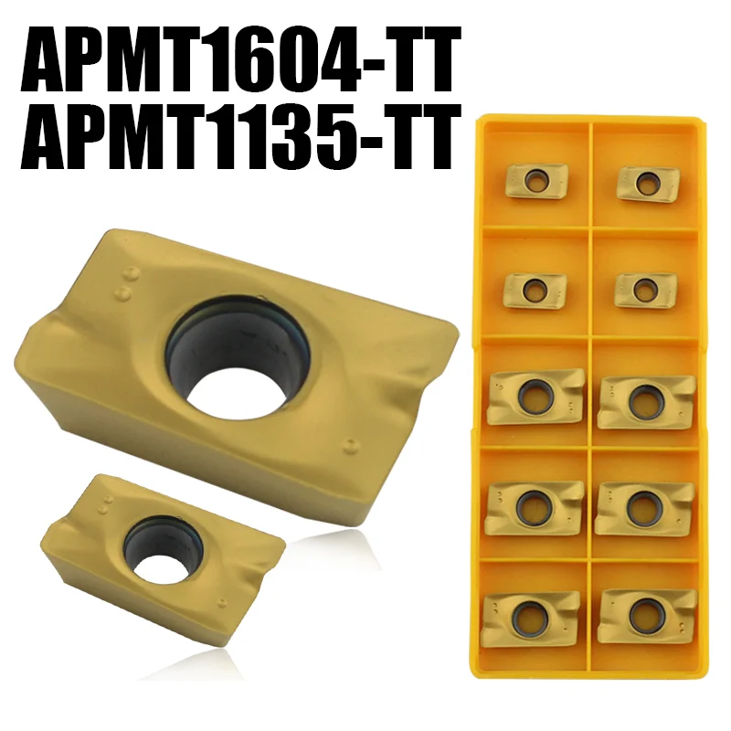 APMT1604 1135 TT quality turning tool carbide insert Lathe CNC milling cutter Tools specialize in Below HRC52 common steel