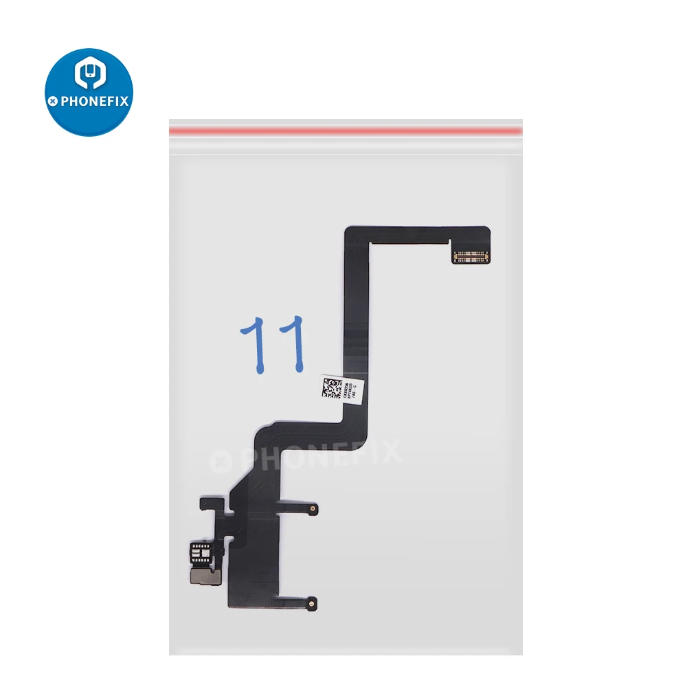 Fone De Ouvido Em Branco Cabo Flex, Sensor De Luz, Reparo De Fone De Ouvido Som Para Iphone X 13PM Receptor, Alto-falante Cabo sem Ouvido Alto-falante