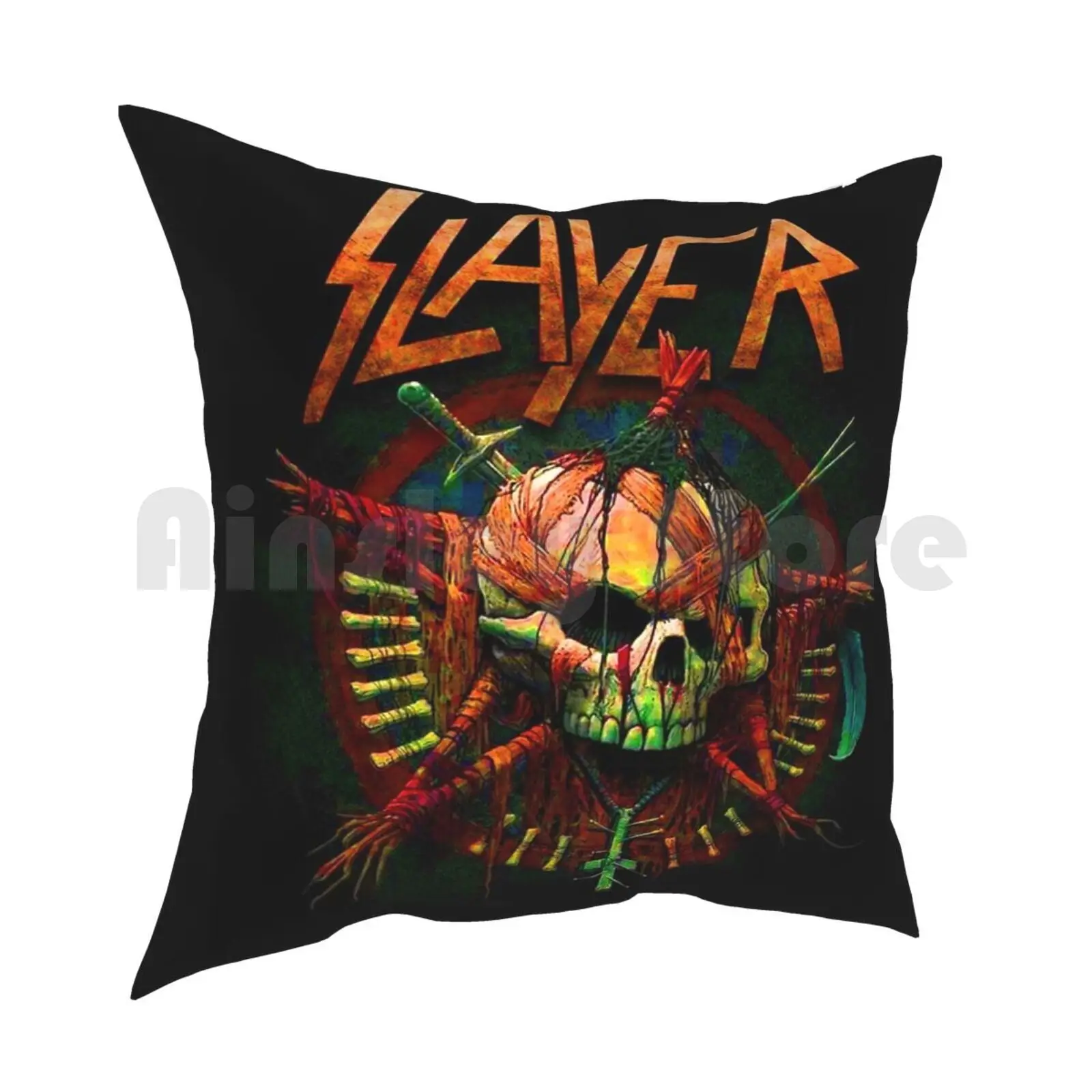 Mencorong Band Best Selling Pillow Case Printed Home Soft Throw Pillow Band Best Selling Band Priest Stuff Band Devils