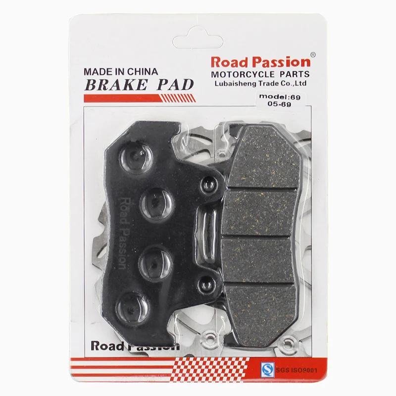 Road Passion Motorcycle Front and Rear Brake Pads For HONDA GL1100 Goldwing VF1100 Magna Sabre 1983-1986 CB1100F GL1200 GL 1200