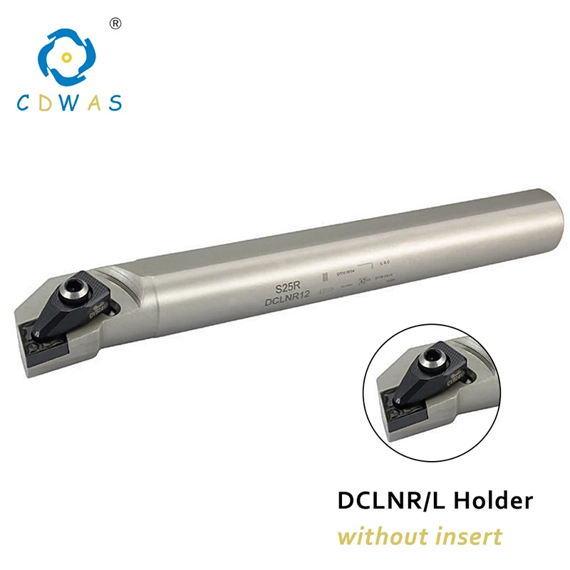 S20R S25S DCLNR DCLNL 12 White Internal Turning Tool Holder High Quality For CNMG 1204 Carbide Inserts Lathe Cutter Tools