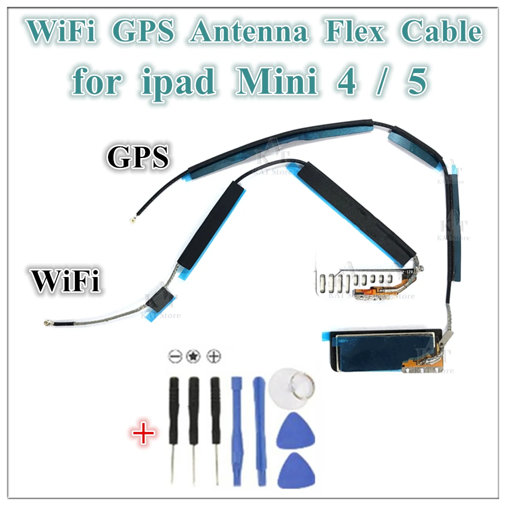

1 шт. совместим с iPad Mini 4 2015 Mini5 5 2019 7,9-дюймовый Wi-Fi GPS беспроводной сигнал антенны подключение гибкий кабель запасная часть