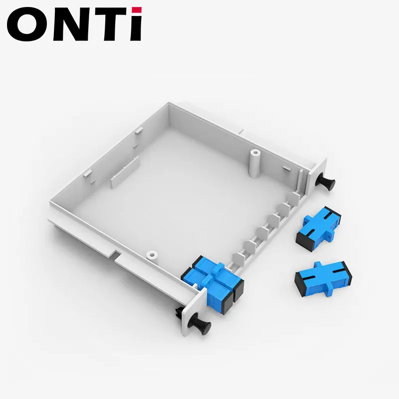 ONTi-Fiber Optical Box, FTTH PLC, Splitter Box, 1X8, 1X8 Planar, Waveguide Type, SC APC, UPC, 5Pcs