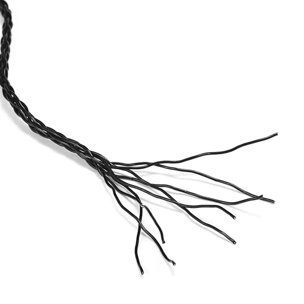 Cavo di aggiornamento di ricambio per cuffie in cristallo nero 8x19x0.08mm top-hifi nero per cuffie HD700 HD 700 M1060 M1060c