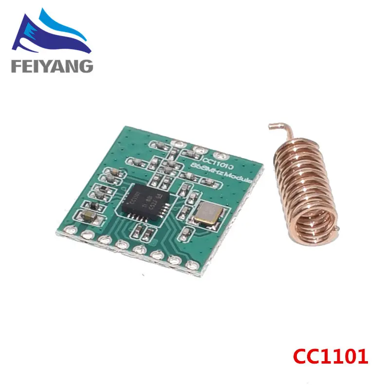 CC1101 Wireless Module Long Distance Transmission Antenna 868MHZ SPI Interface Low Power M115 For FSK GFSK ASK OOK MSK 64-byte