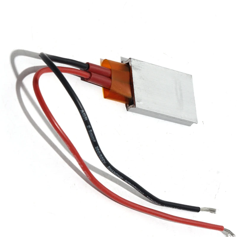 LUJINXUN 12 فولت ~ 220 فولت 35x21 مللي متر درجة حرارة ثابتة السيراميك PTC عنصر التدفئة غلاف من الألومنيوم لوحة التدفئة 5 قطعة