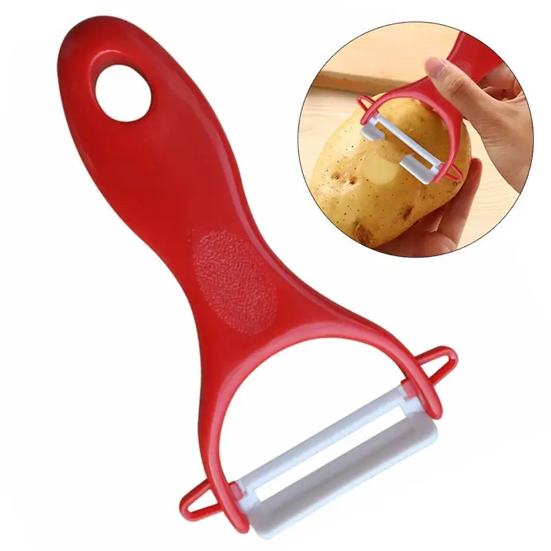 Creative Fruit Vegetable Peeler Cutter Sharp Stainless Steel Potato Carrot Grater Portable Hand Peeler Food Peeler Kitchen Tools