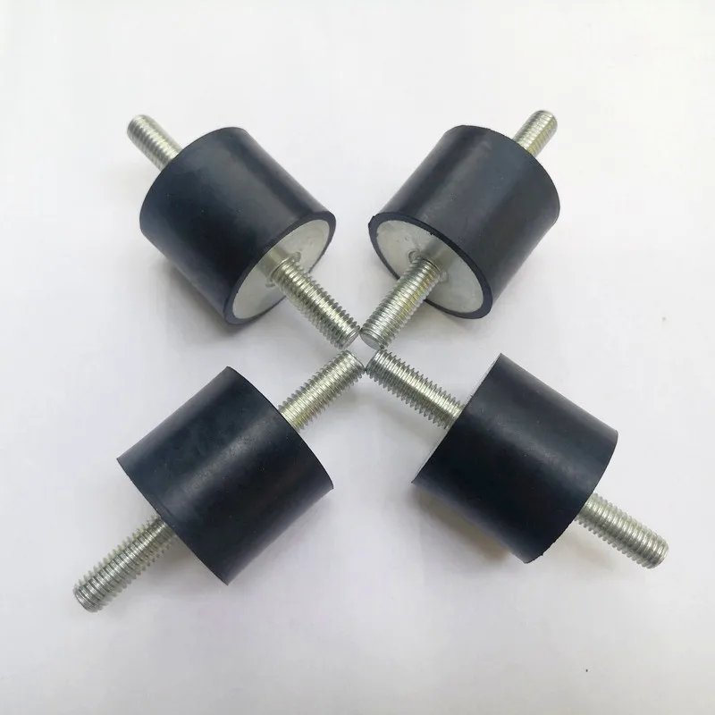 5pcs/lot M3 M4 M6 M8 Double Male Thread Rubber Shock Absorbers Anti Vibration Silent block Boat Car Bobbin Shock Absorber Tools