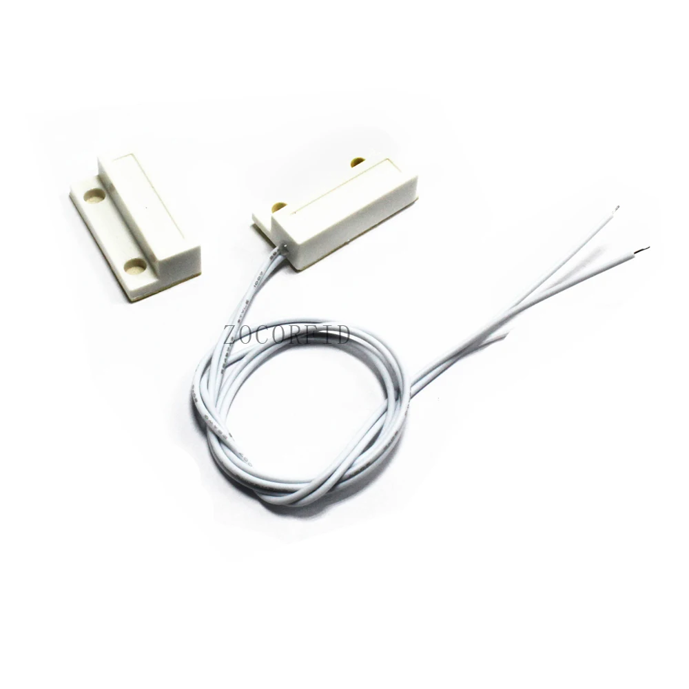 Free shipping MC-38 Wired Door Window Sensor detector Magnetic Switch normally Closed for security Alarm System