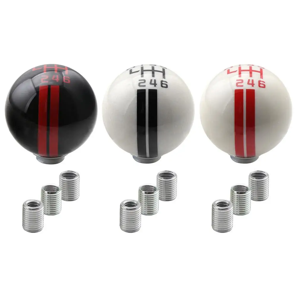 

Universal 6 Speed Car Round Ball Gear Shift Knob For Mustang Car Manual Gear Shift Knob 6 Speed Gearshift Head Car Modification