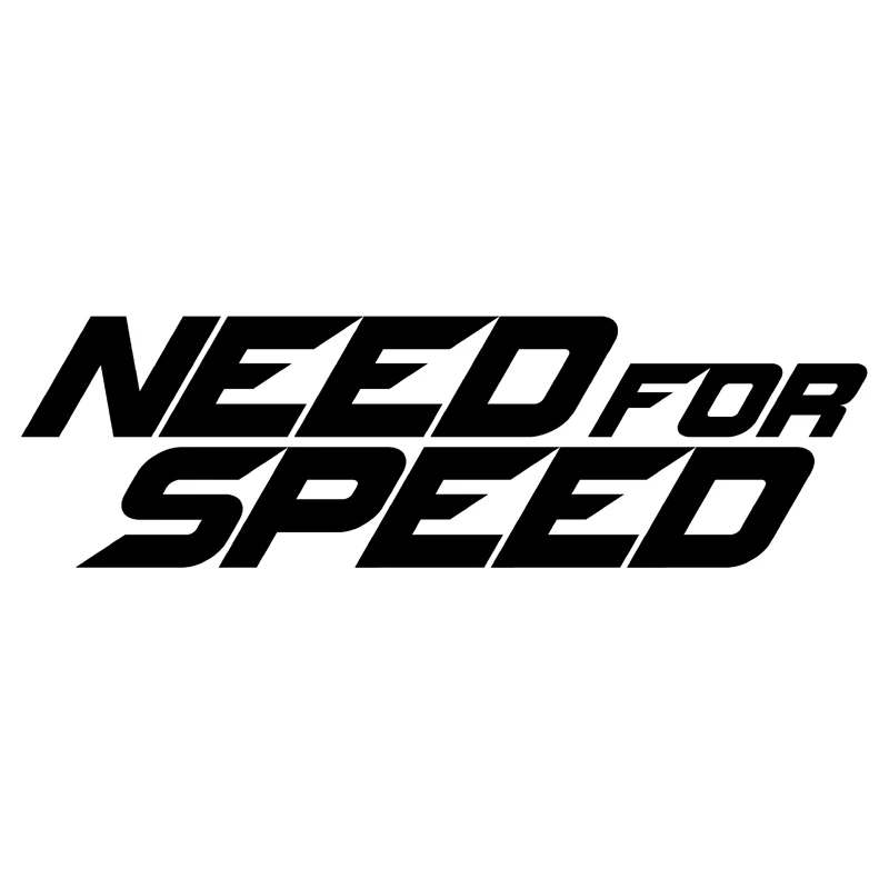 CS31954# Various Sizes Vinyl Decal Need for Speed Car Sticker Waterproof Auto Decors on Motorcycle Bumper Rear Window