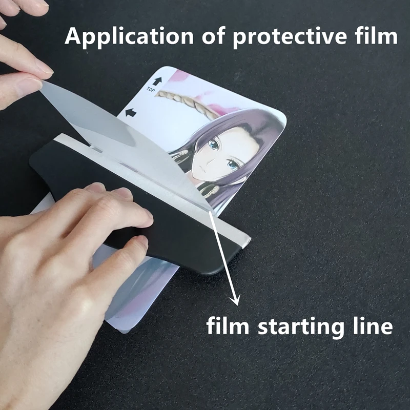 50pcs Blank Back Film Pattern DIY Printing For Back Cover Protective Film Screen Protector For Phone Sticker Cutting Machine