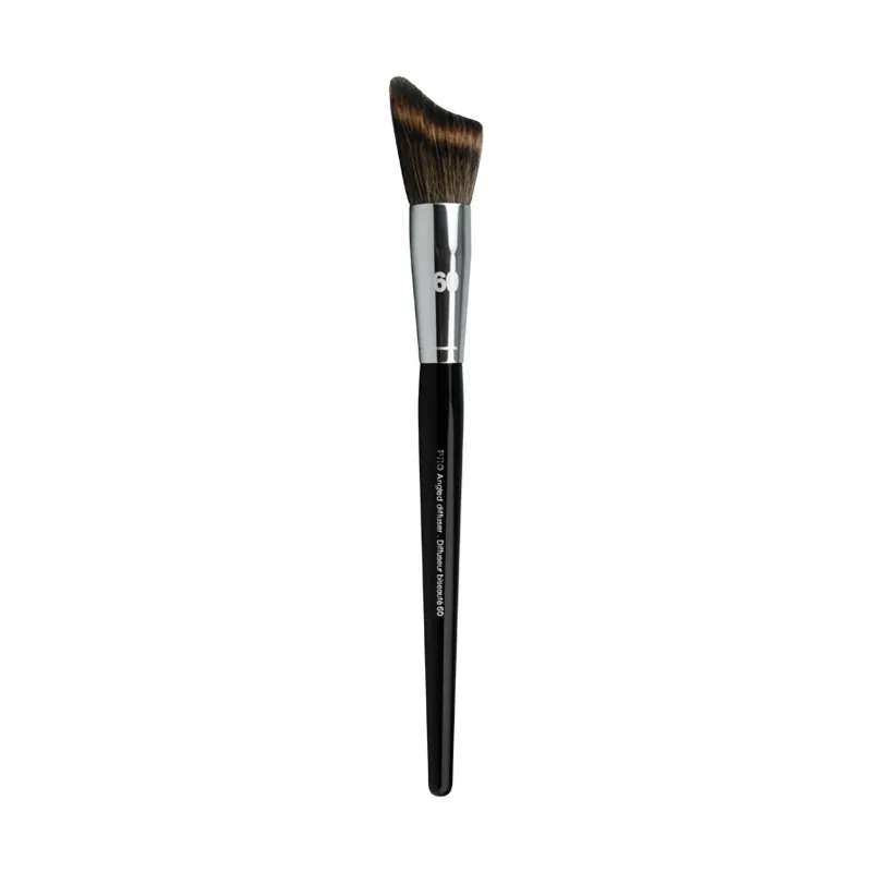 1 piece Pro Angled Diffuser Makeup brushes Angled Sculpting New #60 Make up brush Blusher wood handle cosmetic tools Professiona