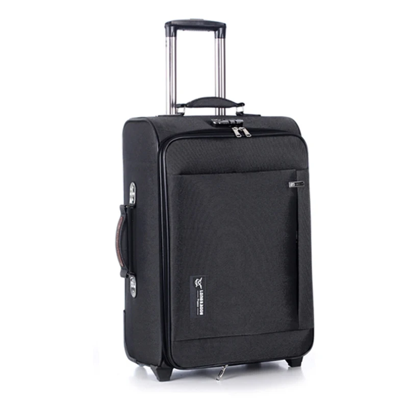 New oxford rolling luggage large capacity business travel suitcase trolley box men women boarding valise bag 20