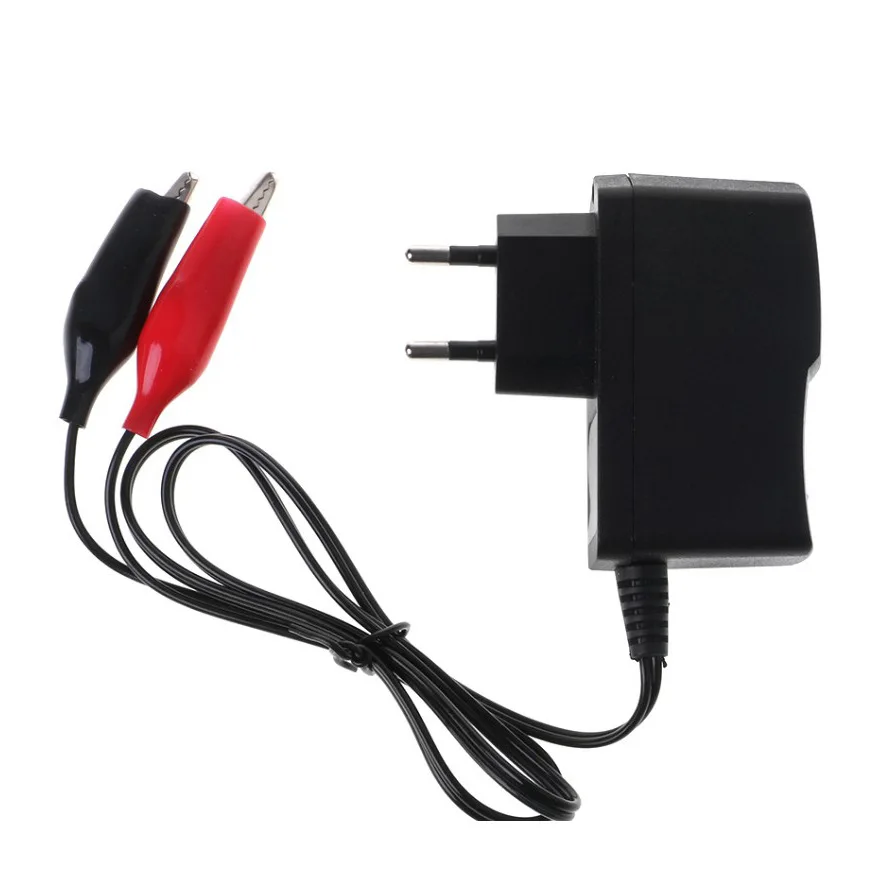 

6V 1A Smart Motorcycle Charger For 4AH 5AH 7AH 9AH 12AH 15AH AGM Lead Acid Battery Electric Car Bike Scooter Children Bicycle