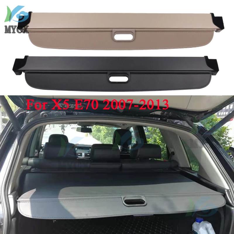 Rear Cargo Cover For BMW X5 E70 2007 2008 2009 2010 2011 2012 2013 Privacy Trunk Screen Security Shield Shade Accessories