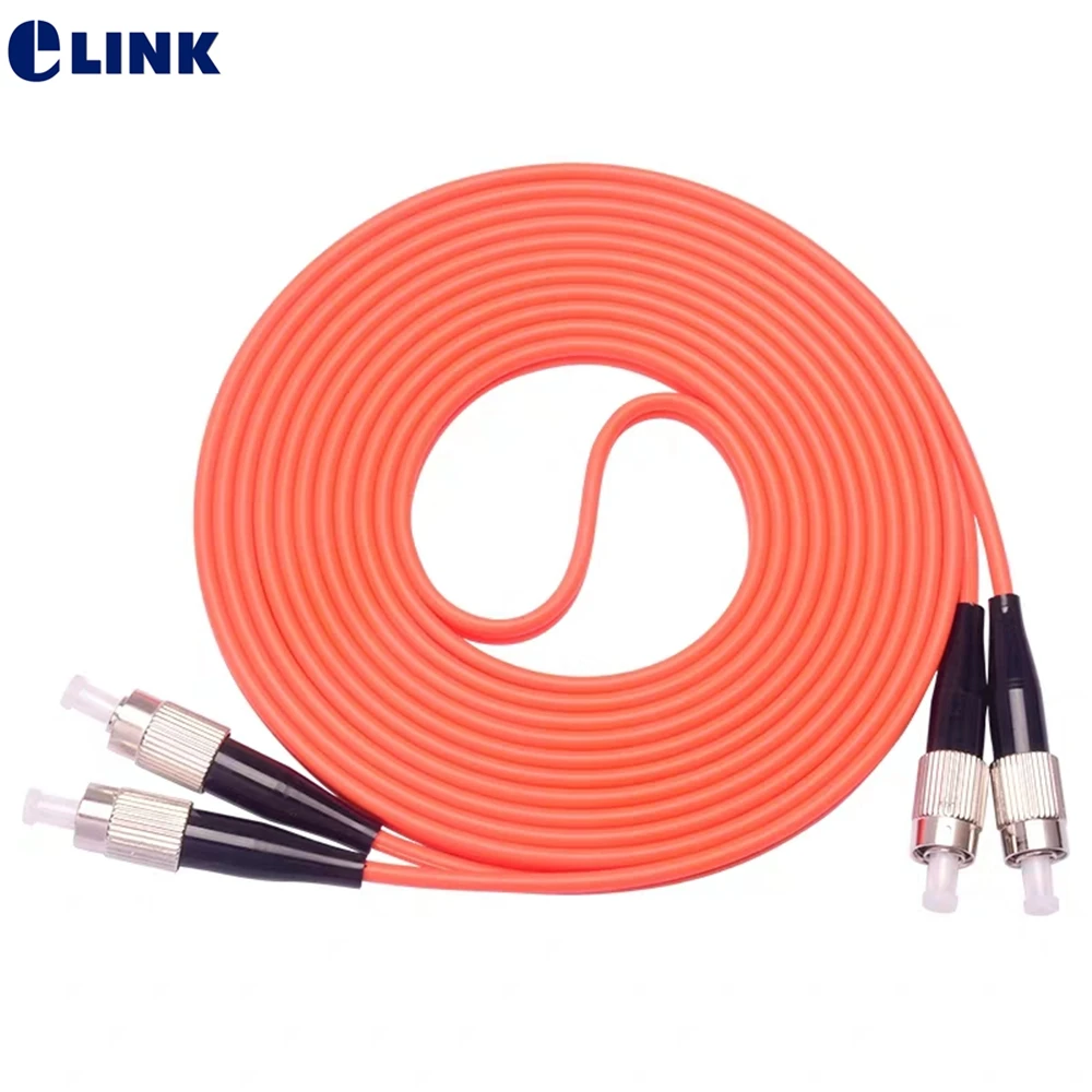 

fiber optic patch cord FC-FC duplex 1m 2m 3m 5m 7m 10M 50/125um 62.5/125um FC/UPC OM1 OM2 dual ftth jumper 0.3dB 10pcs