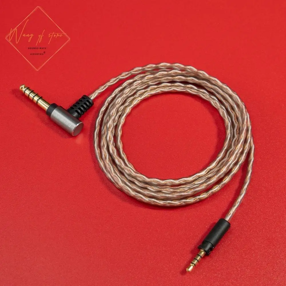 

6N Hifi Balanced Audio Cable For Sennheiser MOMENTUM On / Over Ear Headsets 6N OCC 99.99997% 4.4mm 2.5mm 3.5mm Plugs Gold Plated