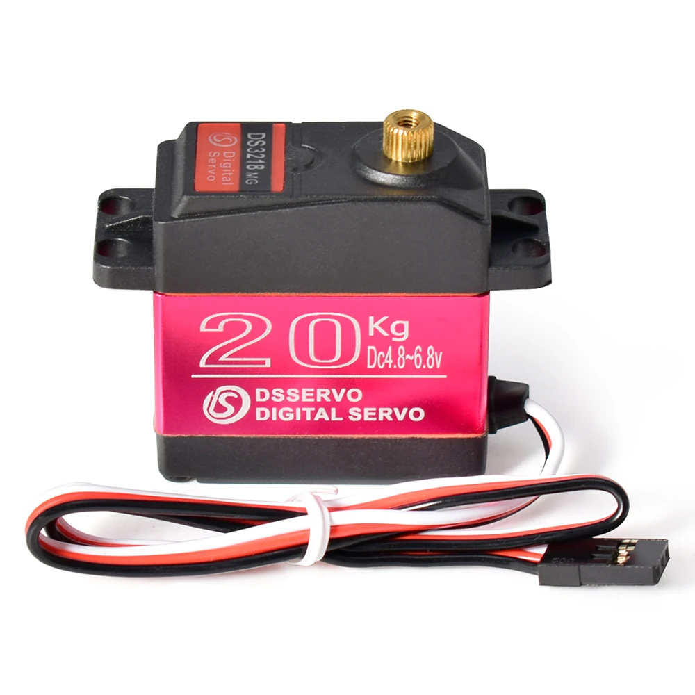 Servo Digital para coches teledirigidos, dispositivo resistente al agua, engranaje de Metal, 20KG, DS3225, 25KG, DS3235, 35KG, 1/8, 1/10