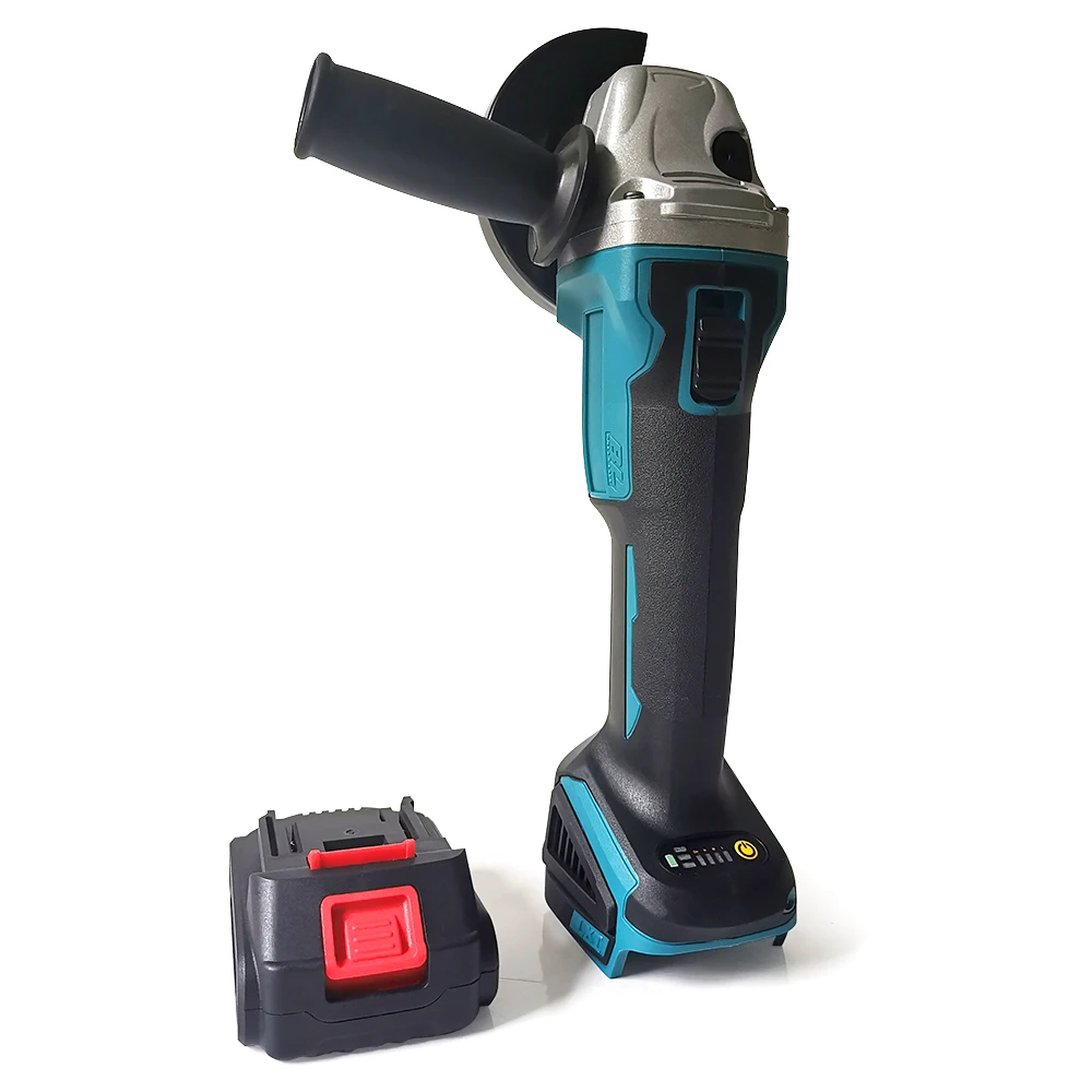 18V-21V Brushless Rechargeable Angle Grinder Cordless Cutter Wireless Battery Grinding Machine Electric Polishing Power Tools