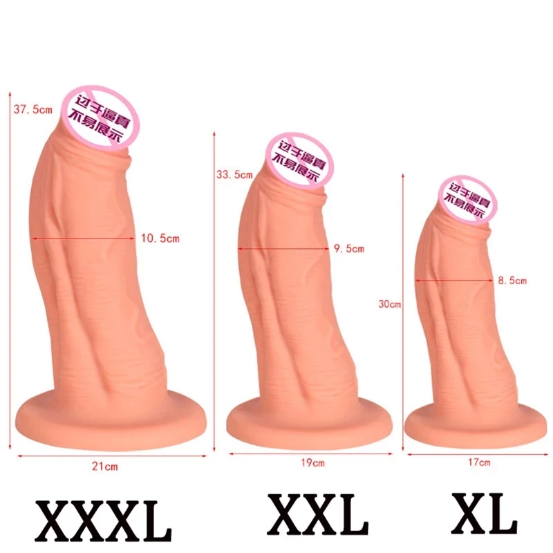 New Super Huge Anal Plug Sex Toys Realistic Penis Large Butt Plug Vaginal Ana Stimulation Expansion Big Dick Dildo For Men Women