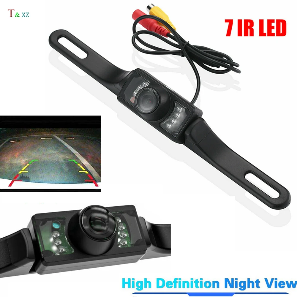 

HD Car SUV Backup Camera Waterproof License Plate Night View Universal Car Rear Reverse Parking CAM