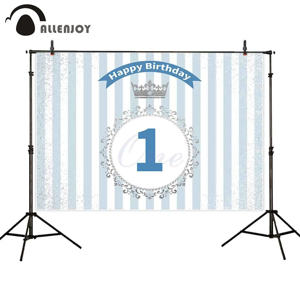 Allenjoy-خلفية مطبوعة لحفلات أعياد الميلاد للأولاد والبنات ، وخلفية للتصوير الفوتوغرافي ، وتاج الباليه الوردي ، والجليتر الذهبي