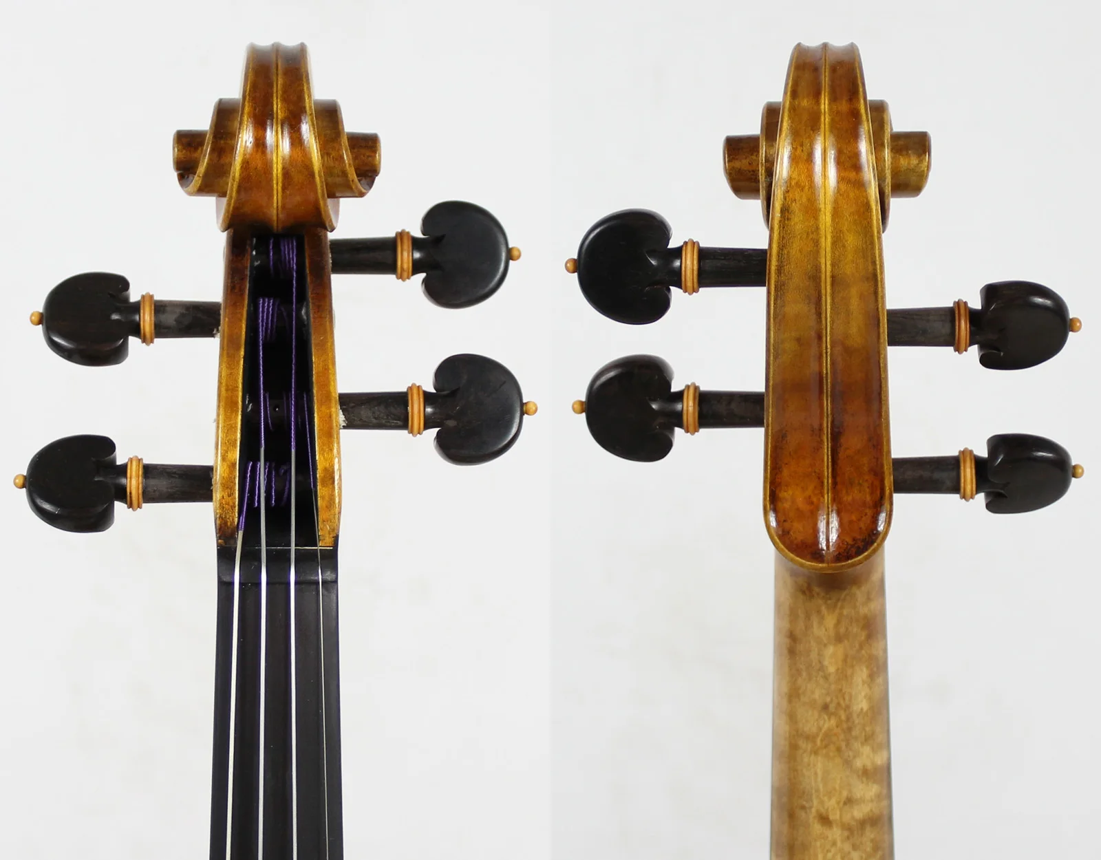 Master Violin! Antonio Stradivari Copy! Strong and Deep Tone!Despiau Bridge!Dominant 135B Strings