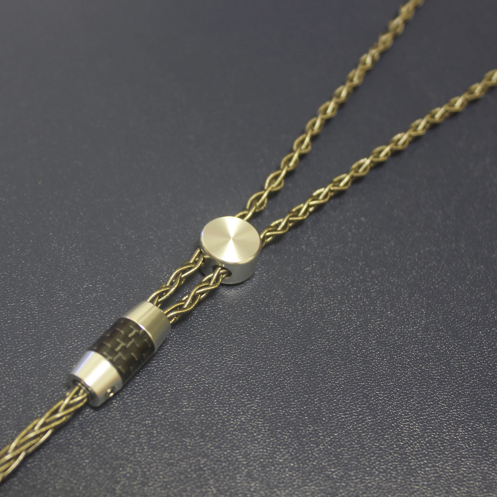 Youkamoo 6.35 مللي متر 8 الأساسية الفضة مطلي مضفر سماعة استبدال ترقية سلك كابل سماعة كابل ل QDC 0.78 مللي متر MMCX