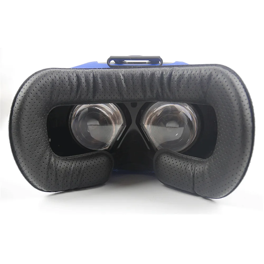 交換顔泡アイマスクパッドhtc viveフォーカスvrヘッドセットsweatproofソフトpuレザーアイマスクカバーパッド