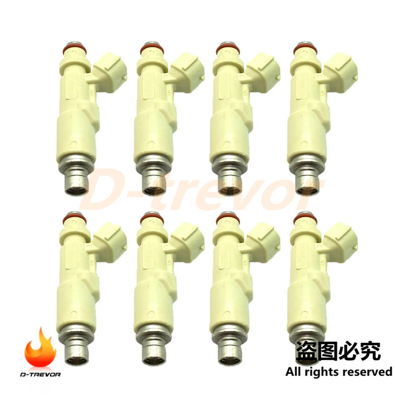 Set of 8 OEM 23250-74220 23209-74220 Fuel Injectors for Toyota Caldina ST215 3SGTE 1997-2002 2.0L