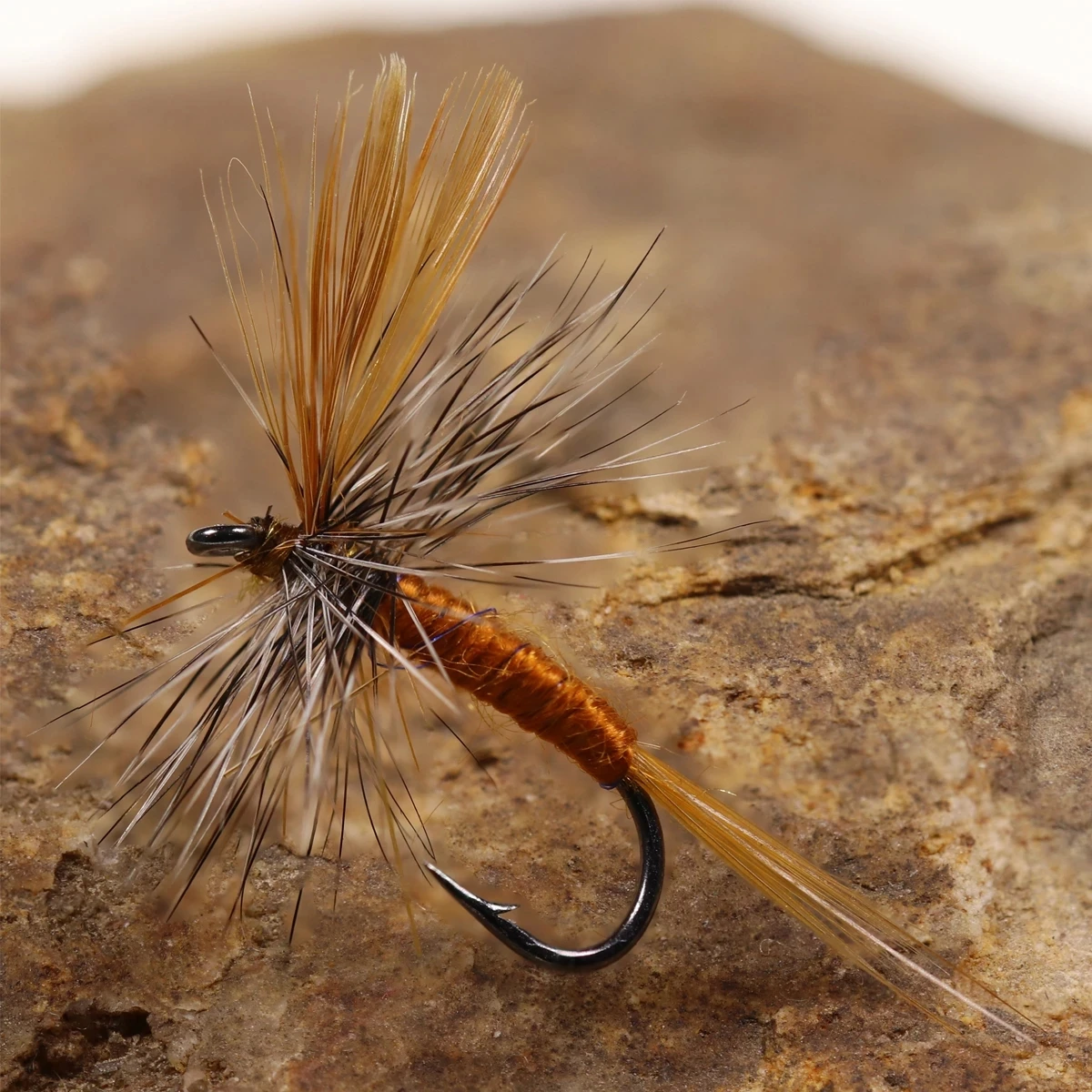 Moscas secas Adam, Caddis y Midge para pesca de adultos - imagen 4