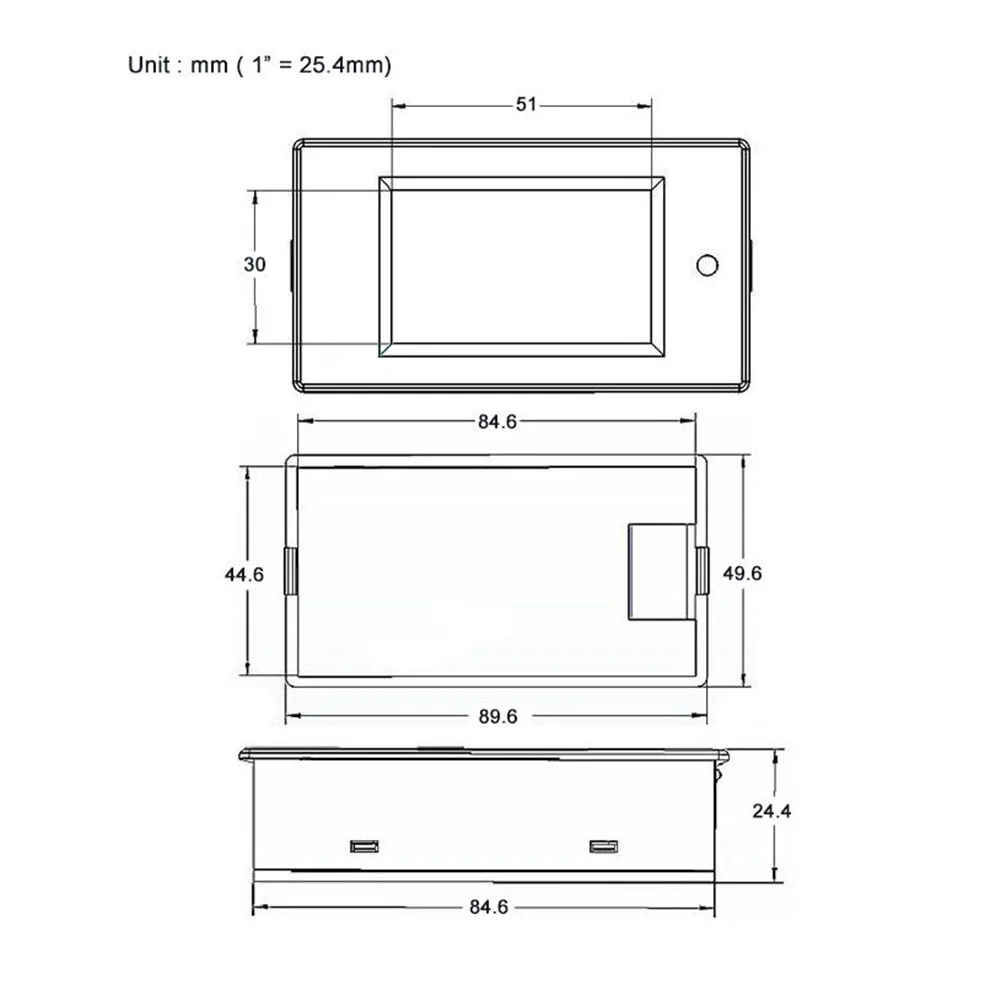 80-260V 6.5-100V 20a 50a 100a LCD voltmetro digitale amperometro indicatore misuratore di potenza kWh Watt tensione di energia corrente Tester di potenza