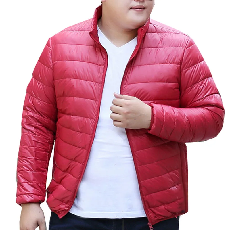 Autumn Winter Men Jackets 9XL Bust 160cm 5XL 6XL 7XL 8XL Plus Size Coat