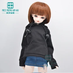 BJD Doll Clothes fits 1/6 1/4 BJD MSD MYOU YOSD doll Fashion Hoodie, jeans, sneakers