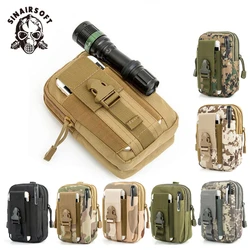 Sinairsoft taktische Tasche Molle Jagd taschen Gürtel Hüft tasche taktische Packung Outdoor-Taschen Fall Tasche Camo Sporttasche für iPhone