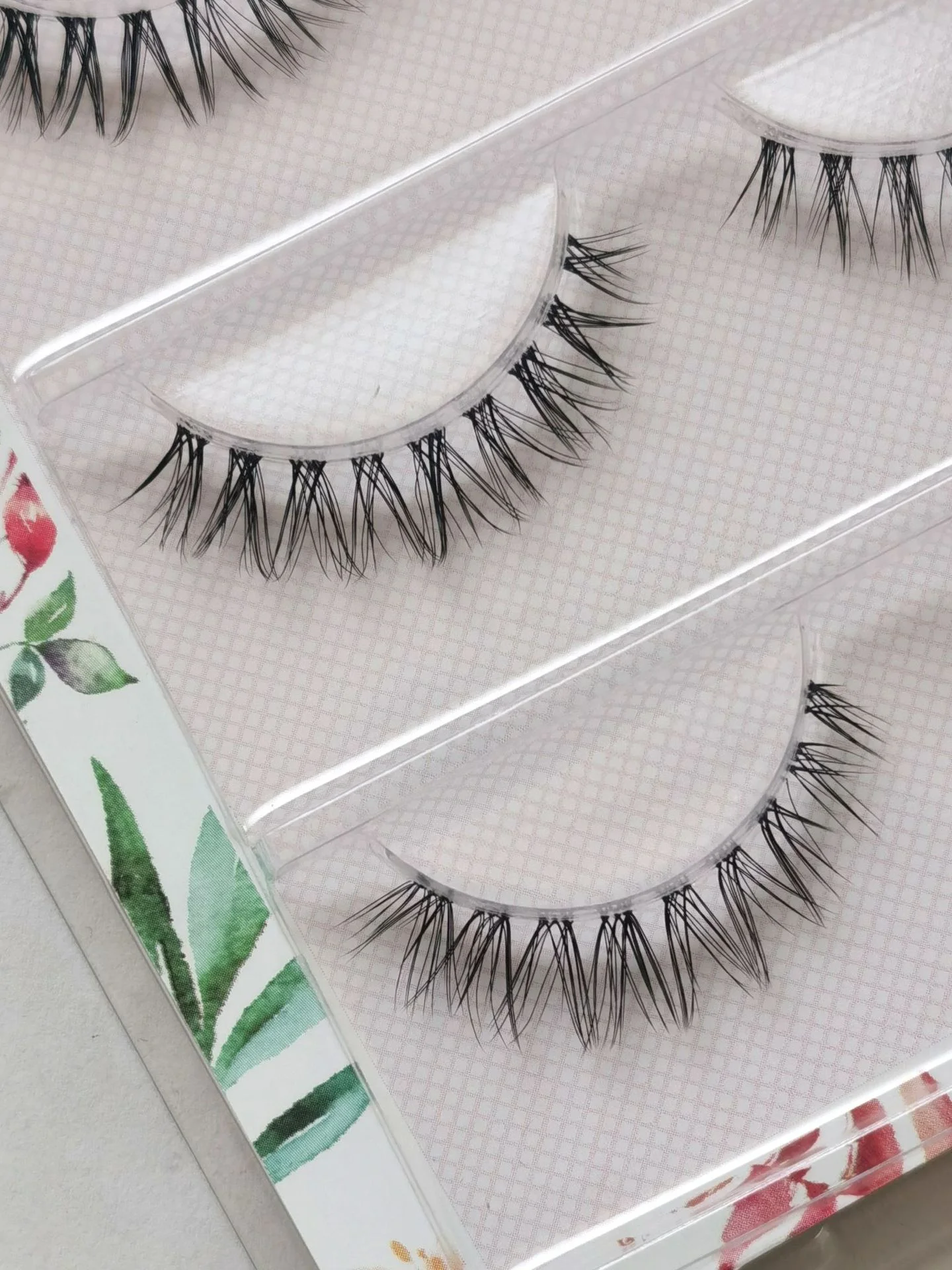 Novo 3 par cílios 3d vison tira lash reutilizável cílios postiços crisscross dramática cílios leve invisível banda olho cílios