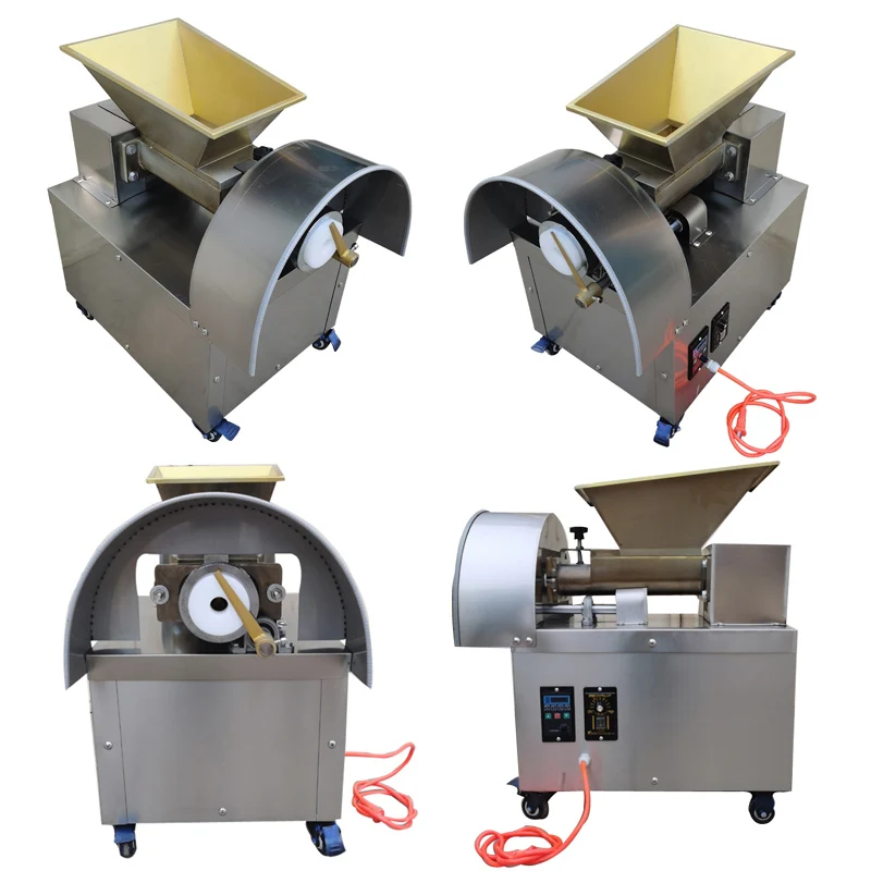 

5-500g Electric Dough Blocking Dividing Machine Dough Divider Machine Pizza Bread Rounder Dough Cutter Ball Rolling Machine