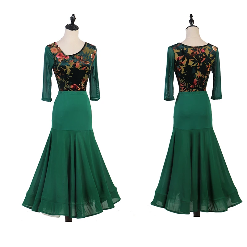 

Ballroom Competition Dance Dress Adult High Quality Waltz Dancing Skirt Lady's Elegant Standard Ballroom Dance Dresses
