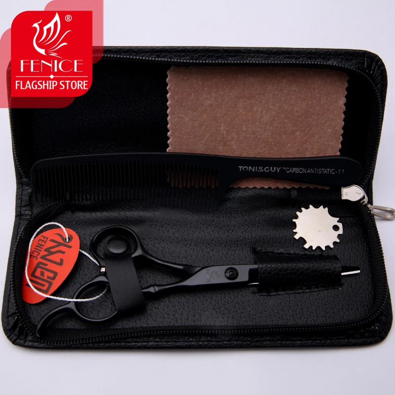 Fenice Professional hair salon cutting scissors 6.0 inch for home and barber shop hair care styling shears