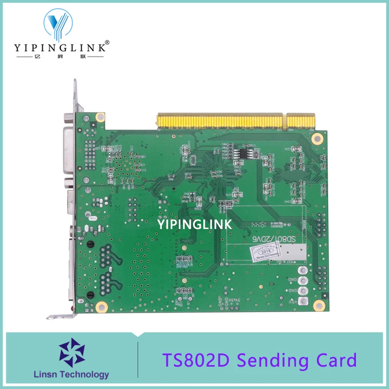 Linsn Verzenden Kaart TS802D Controller Voor Indoor En Outdoor Led Video Wall Controller P2.5 P3 P4 P5 P6 P8 P10 led Display Driver